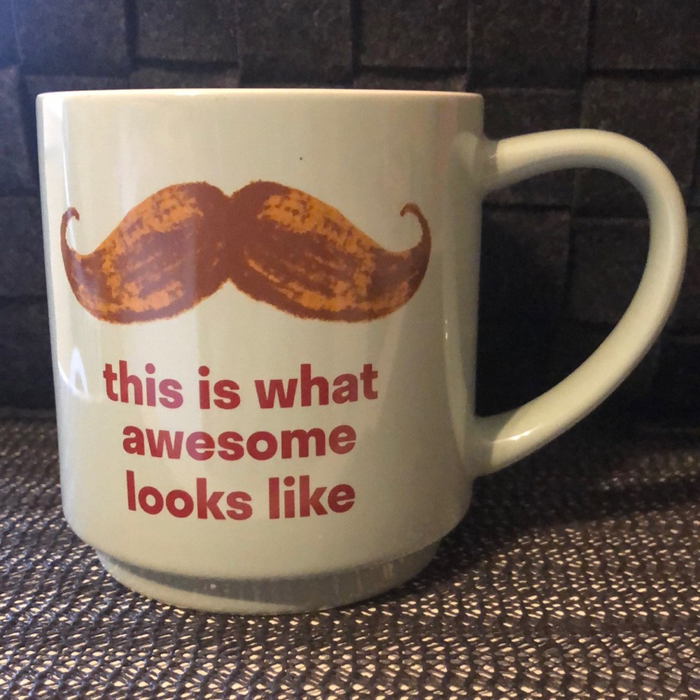 Funny, Moustache, Cool mug/cup